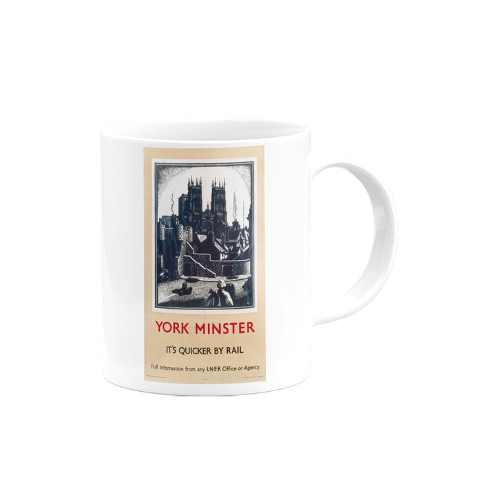 York Minster - Black and White Mug