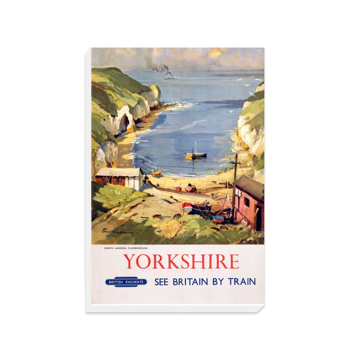 Yorkshire, North Landing, Flamborough - Canvas