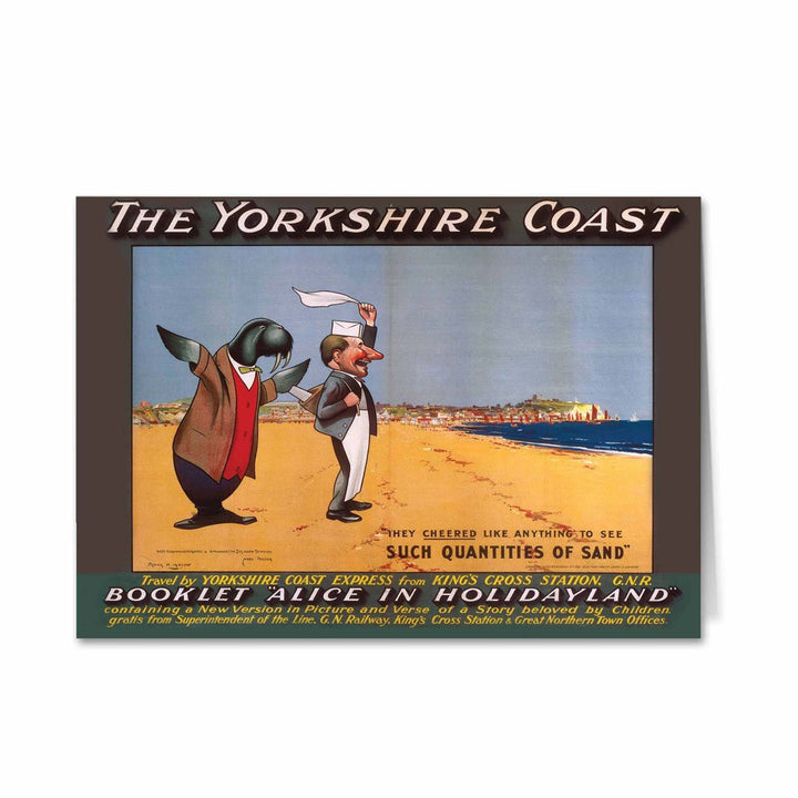The Yorkshire Coast Greeting Card