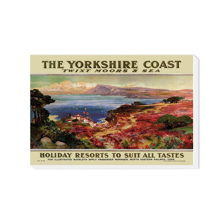 Yorkshire Coast Twixt Moors and Sea - Canvas