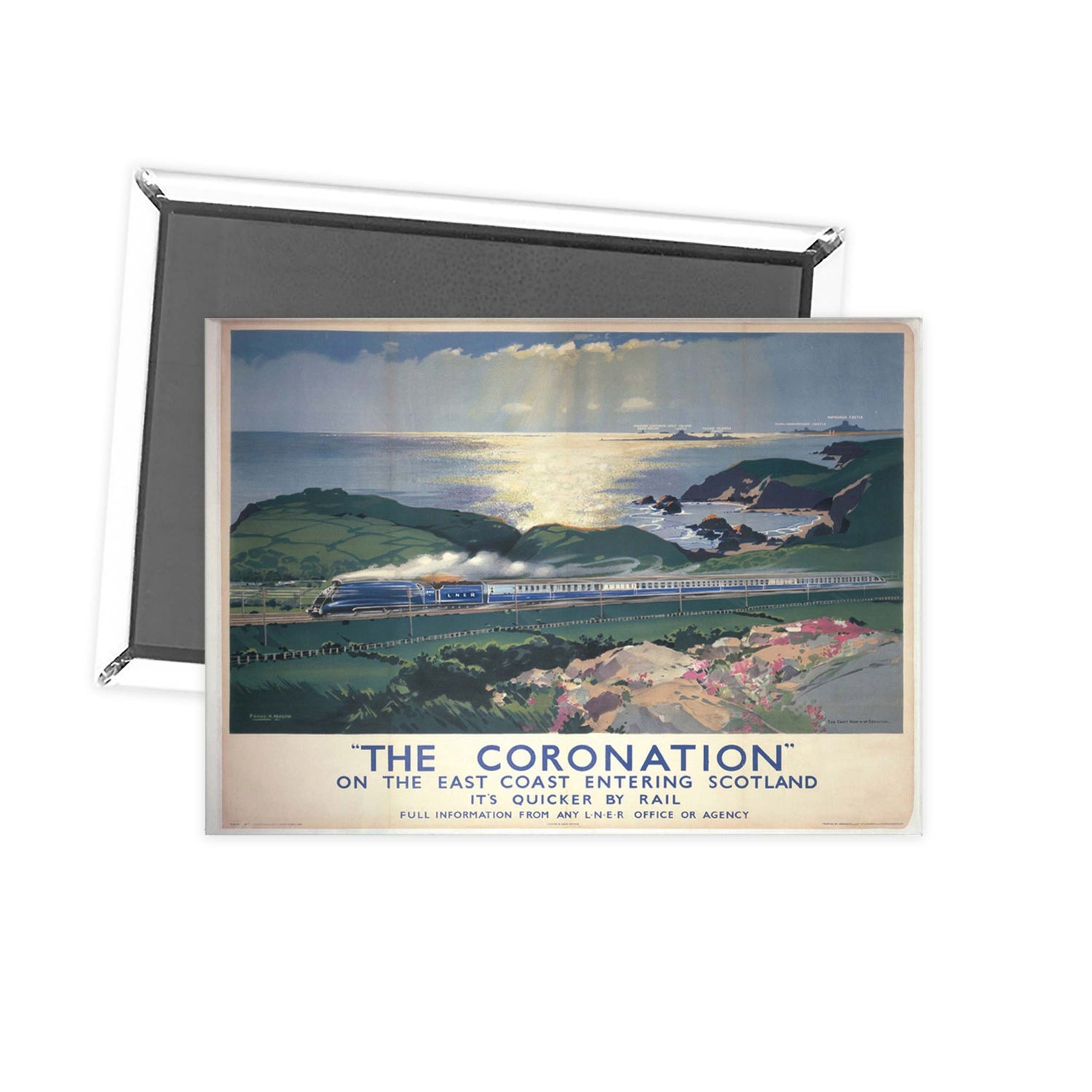 The Coronation Fridge Magnet