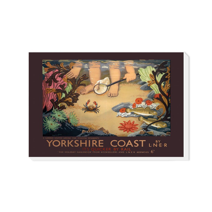 Yorkshire Coast - Summer Visitor - Canvas