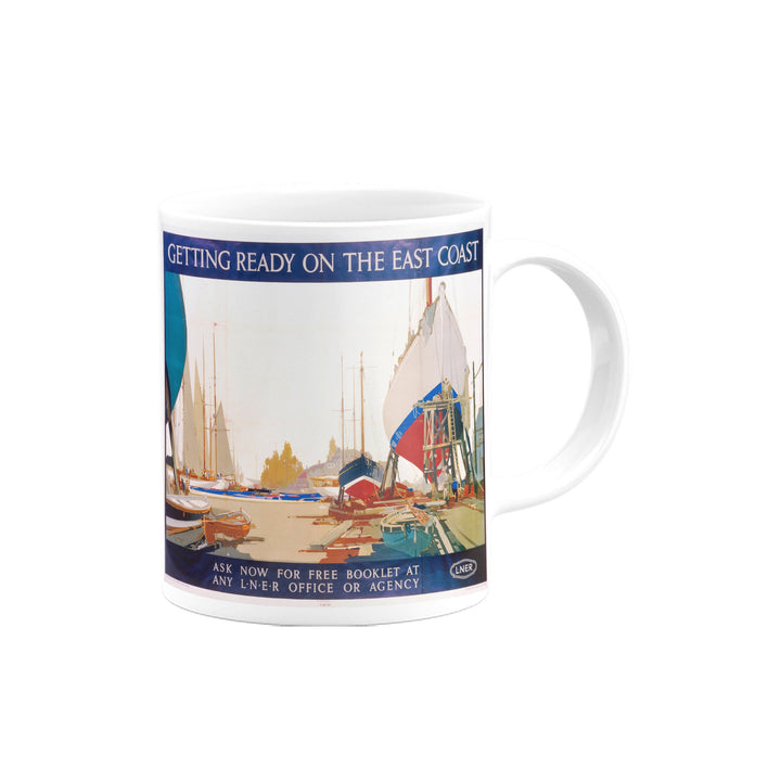 Getting Ready on the East Coast LNER Mug