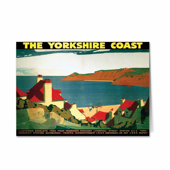 The Yorkshire Coast Greeting Card