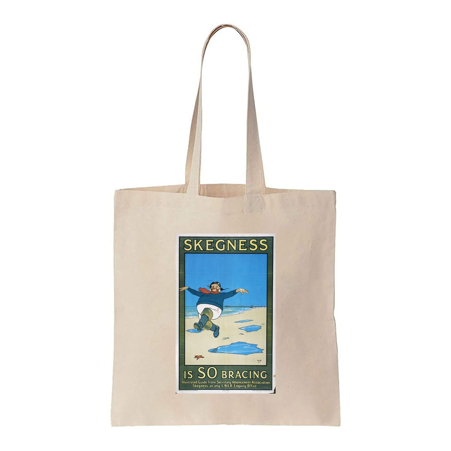 Skegness is So Bracing - Canvas Tote Bag