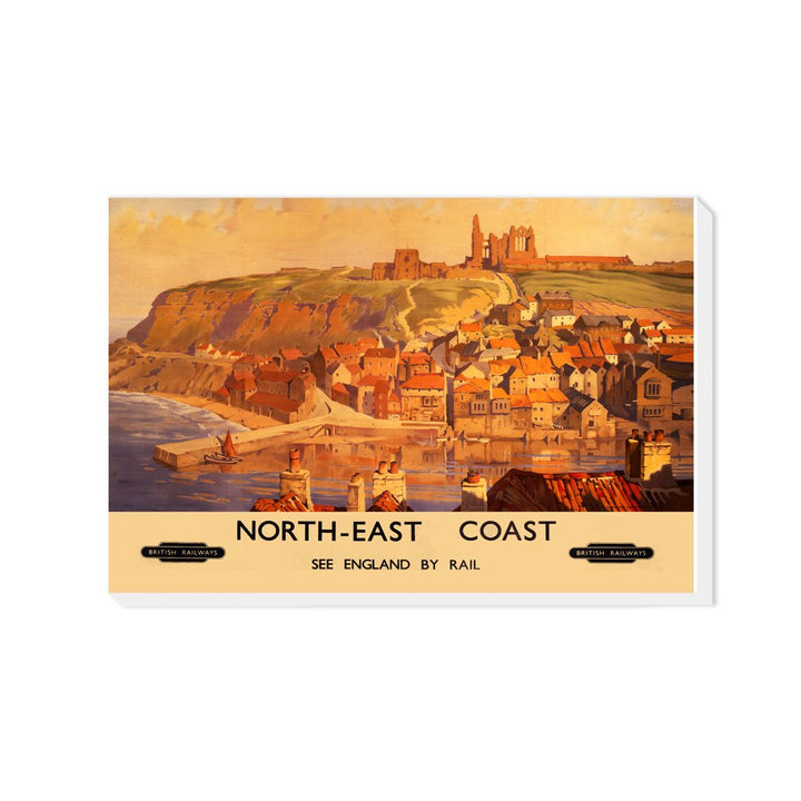 North East Coast, Whitby - Canvas