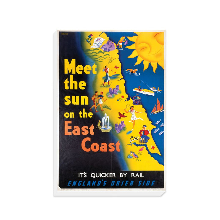 Meet the Sun on the East Coast - Canvas