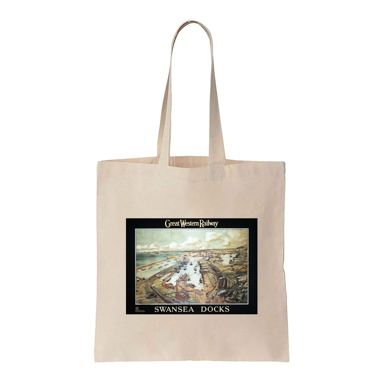 Swansea Docks GWR - Canvas Tote Bag