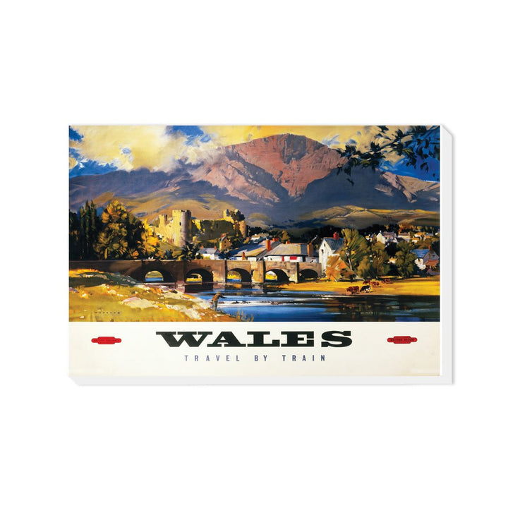 Wales, Travel By Train - Canvas