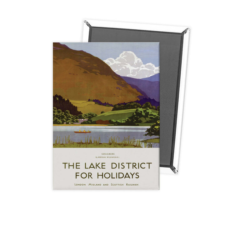 Grasmere Lake District Fridge Magnet