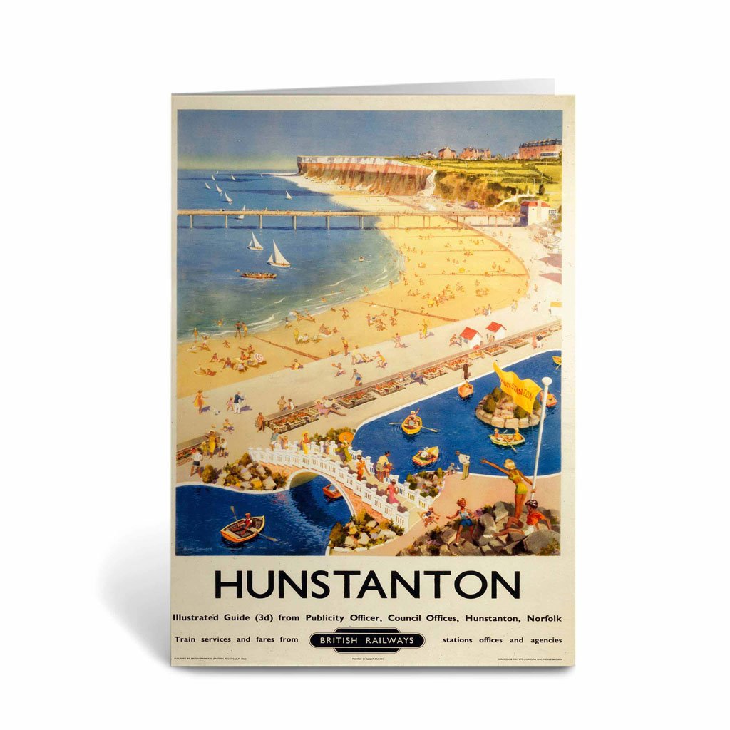 Hunstanton British Railways Greeting Card