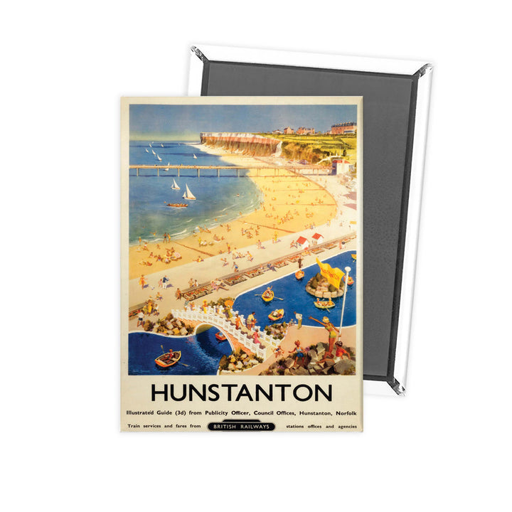 Hunstanton British Railways Fridge Magnet