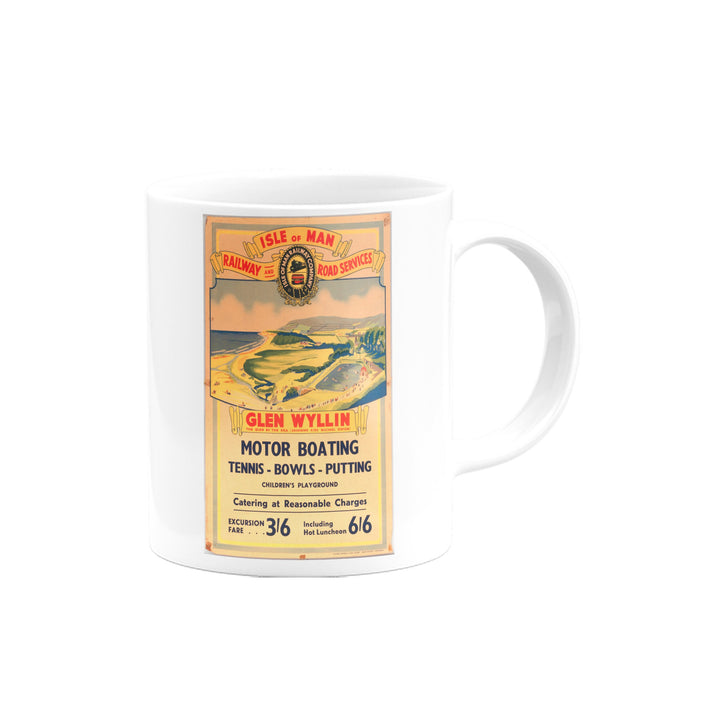 Isle of Man - Glen Wyllin Motor Boating Mug