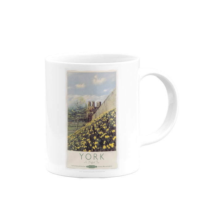 York, Yellow Flowers Mug