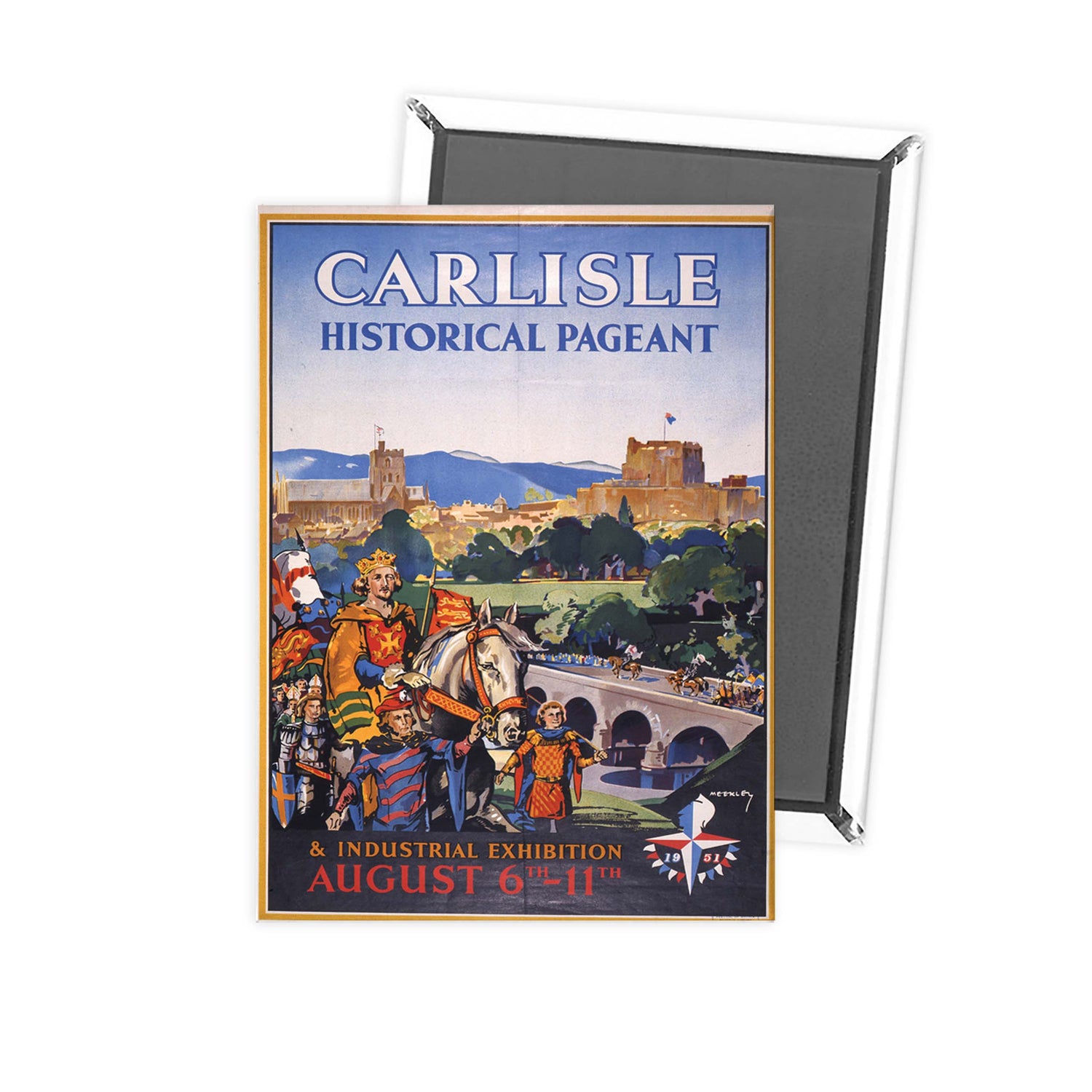 Carlisle Historical Pageant Fridge Magnet
