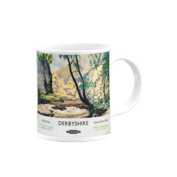 Derbyshire Chee Dale, Great Rocks Dale Mug