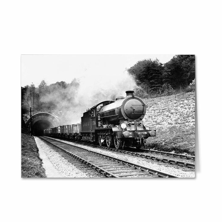 Locomotive Greeting Card