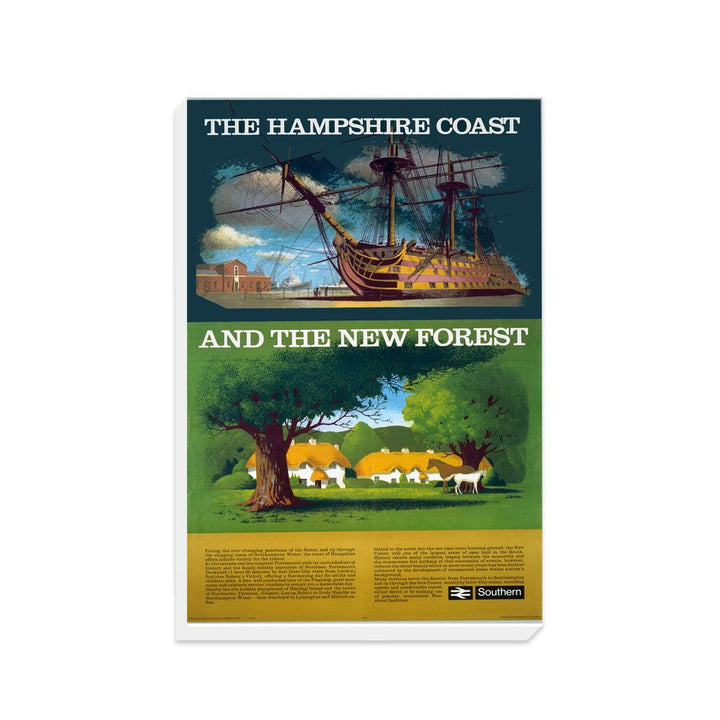 Hampshire Coast and the New Forest - Canvas