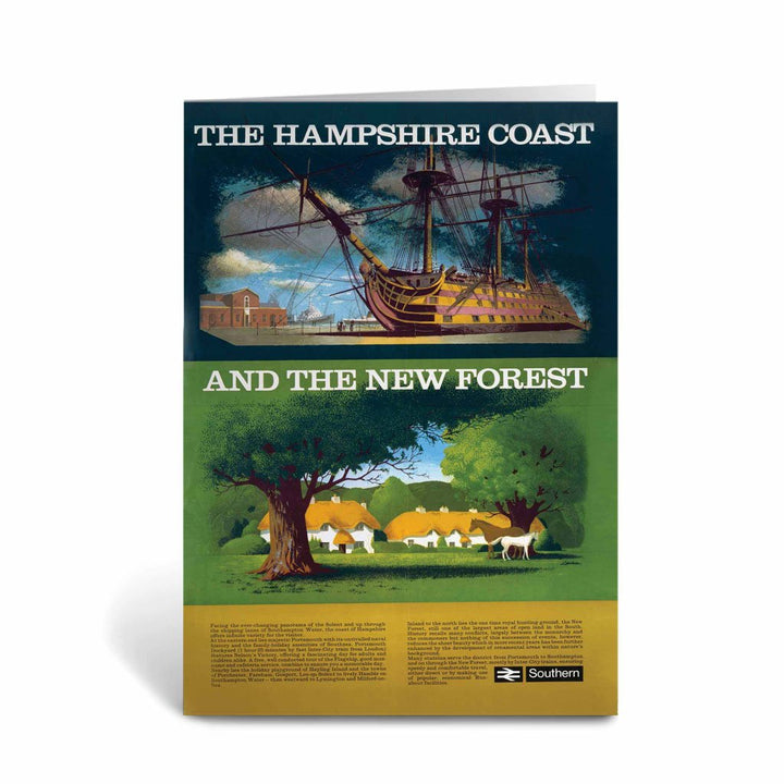 Hampshire Coast and the New Forest Greeting Card