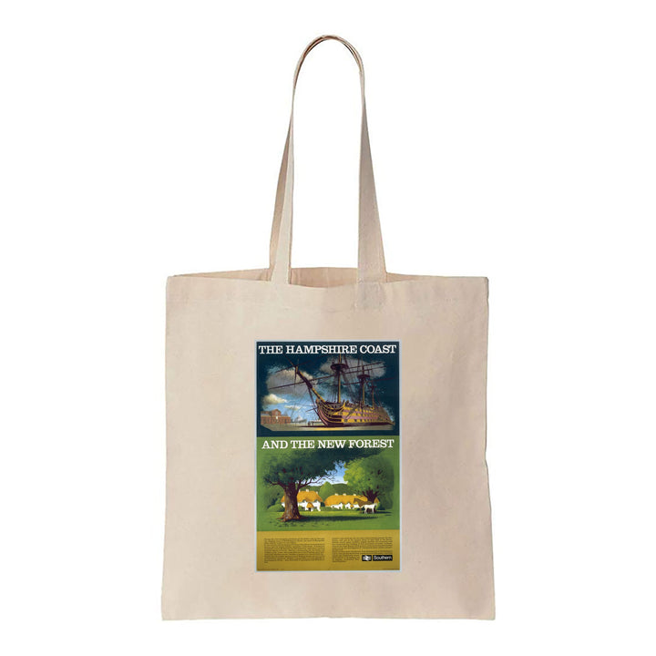 Hampshire Coast and the New Forest - Canvas Tote Bag