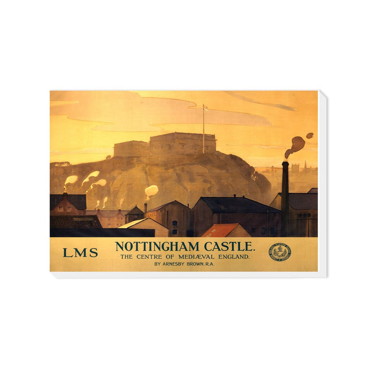 Nottingham Castle, Centre of Medieval England - Canvas