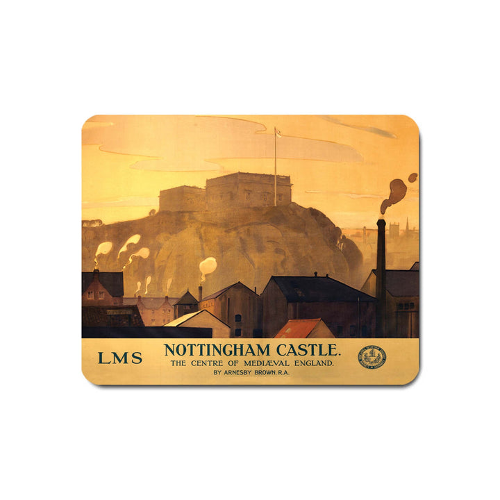 Nottingham Castle, Centre of Medieval England - Mouse Mat