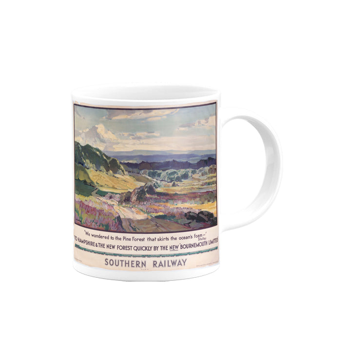 Southern Railway Hampshire, New Forest, Bournemouth Mug