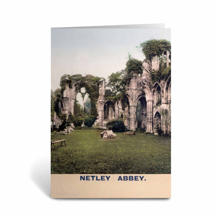 Netley Abbey, Bournemouth Gardens Greeting Card