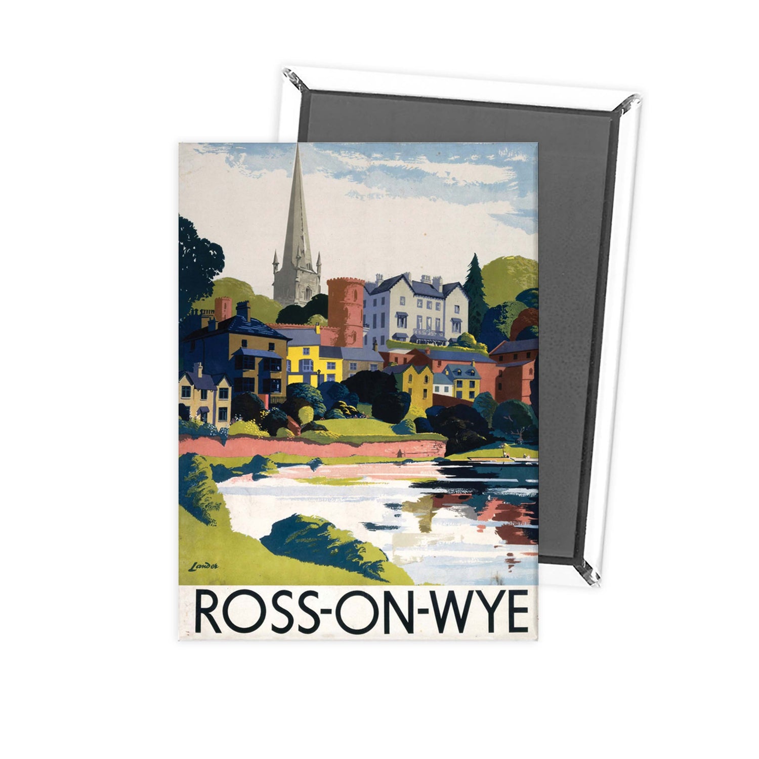Ross on Wye Fridge Magnet