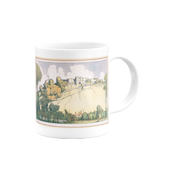 Castle overlooking the Hill Mug