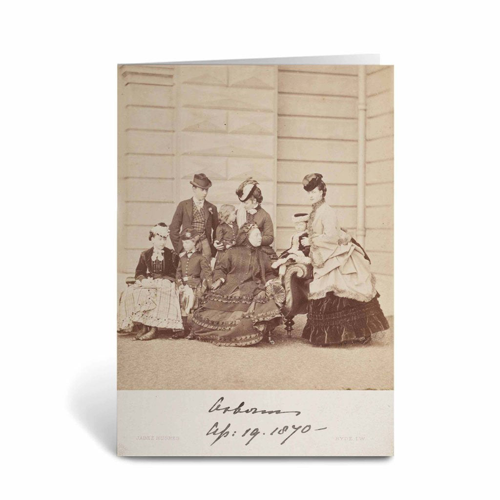 Family Photograph Greeting Card