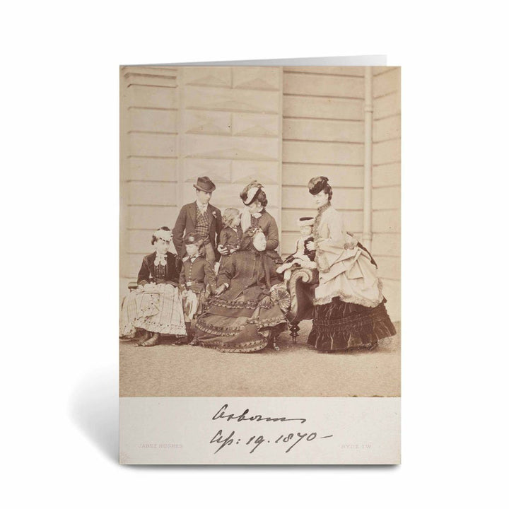 Family Photograph Greeting Card