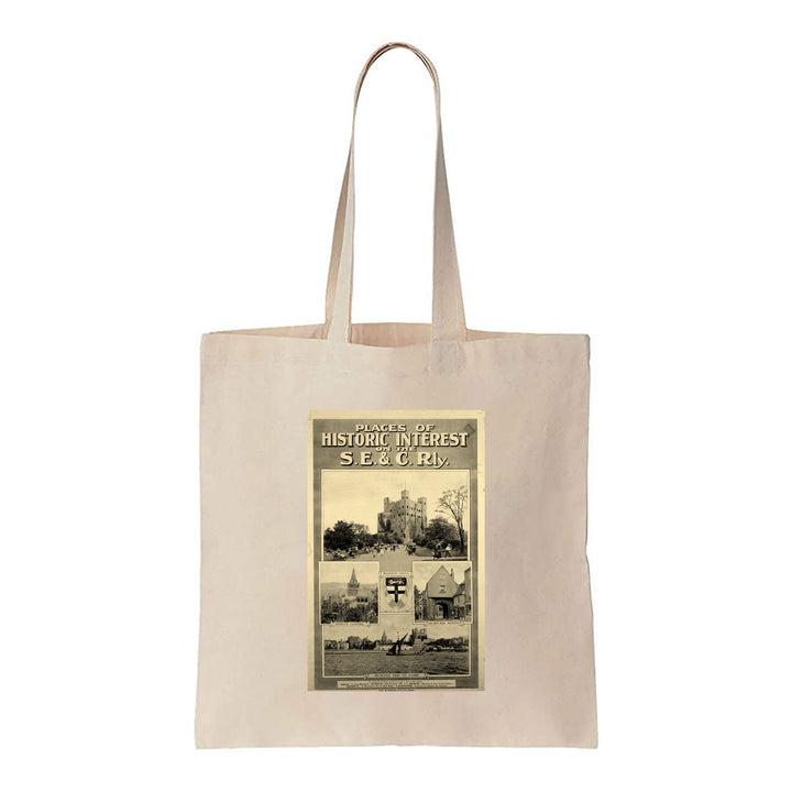 Places of Historic Interest, Rochester - Canvas Tote Bag