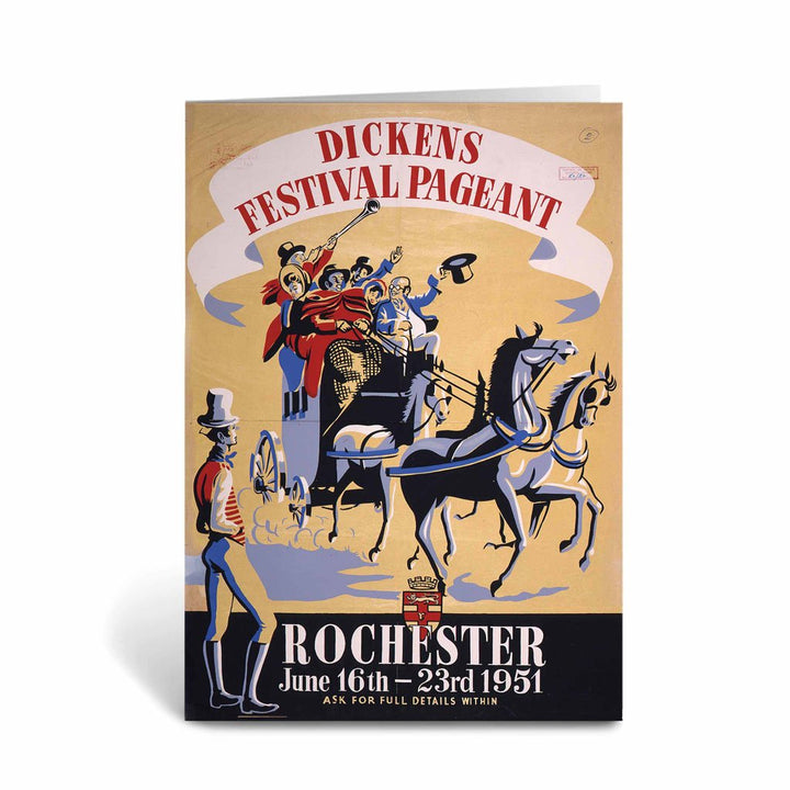 Dickens Festival, Rochester Greeting Card