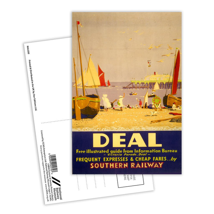 Deal Southern Railway Postcard Pack of 8