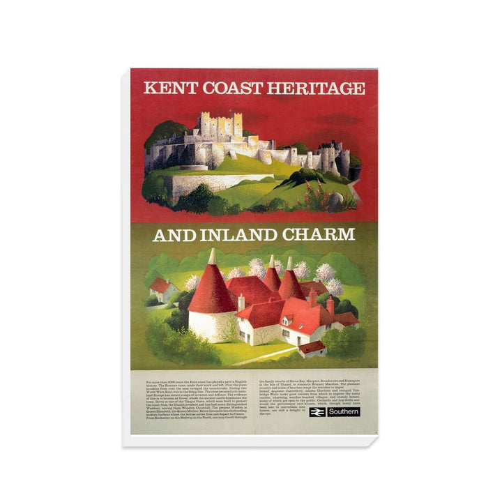 Kent Coast Heritage and Inland Charm Southern Railway - Canvas