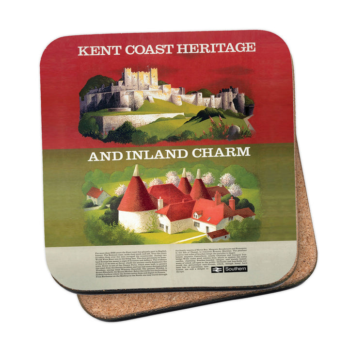 Kent Coast Heritage and Inland Charm Southern Railway Coaster