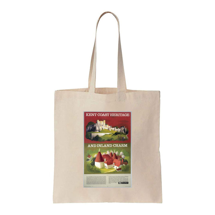 Kent Coast Heritage and Inland Charm Southern Railway - Canvas Tote Bag