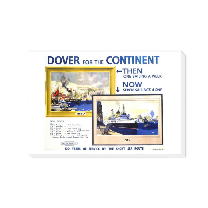 Dover for the Continent - Canvas