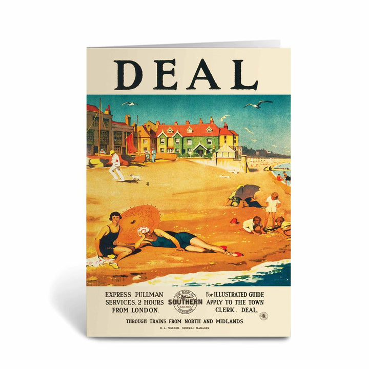 Deal Express Pullman Greeting Card