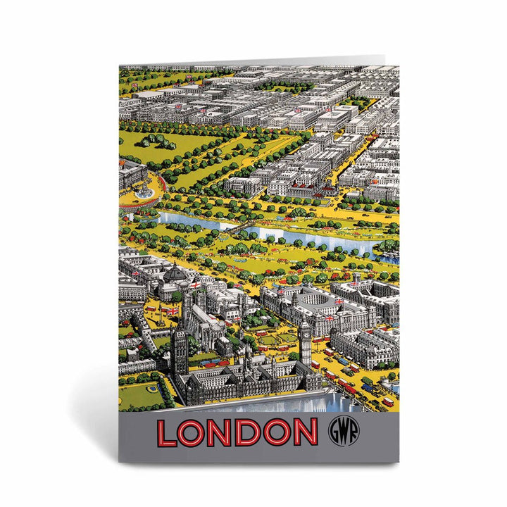 London GWR Greeting Card