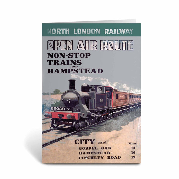 Open Air Route Hampstead NLR Greeting Card