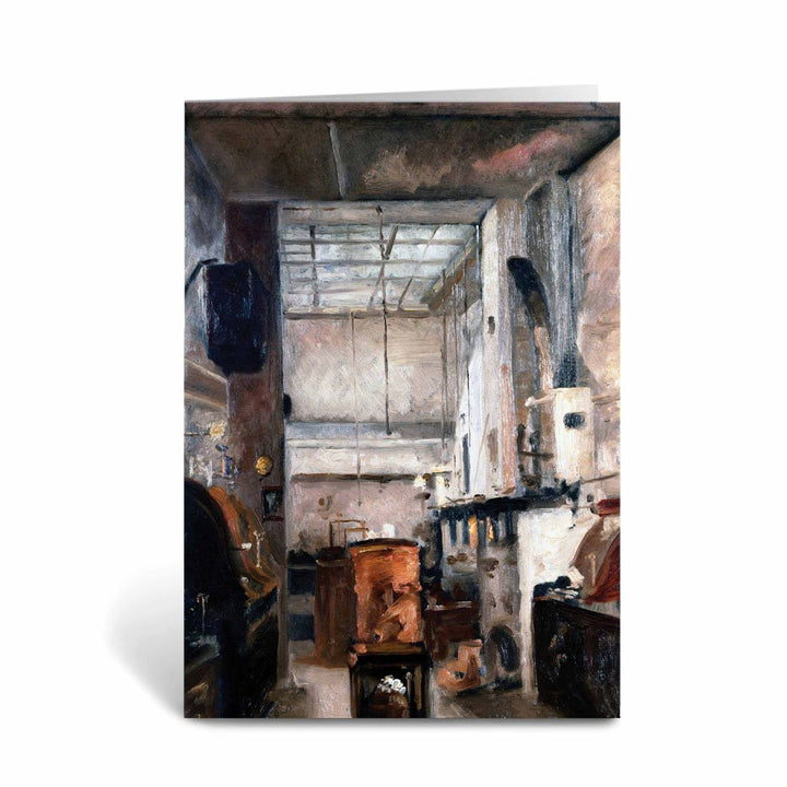 Laboratory Painting Greeting Card