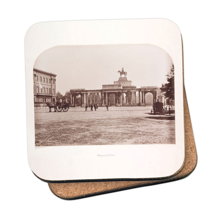 Arch and Street Photograph Coaster