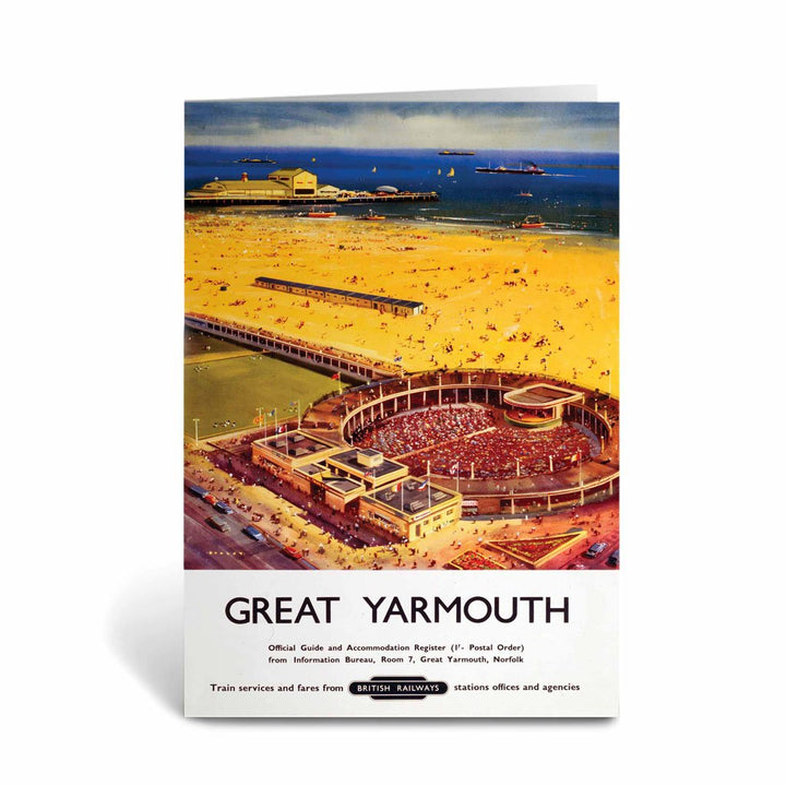 Great Yarmouth British Railways Greeting Card