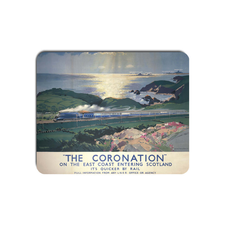 The Coronation on East Coast entering Scotland - Mouse Mat