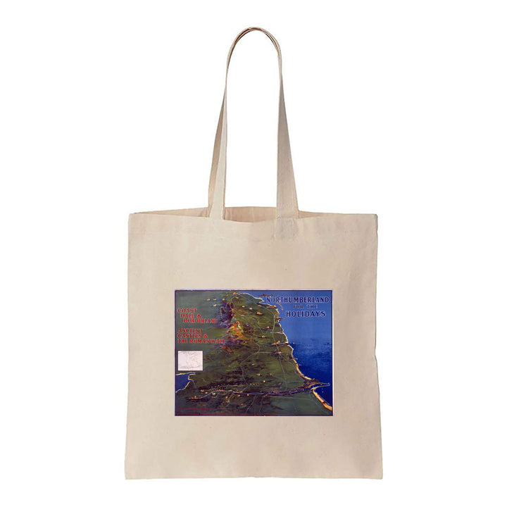 Northumberland for the Holidays - Canvas Tote Bag