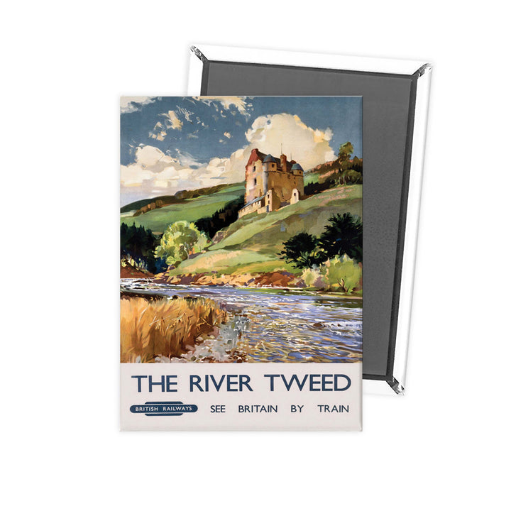 The River Tweed British Railways Fridge Magnet