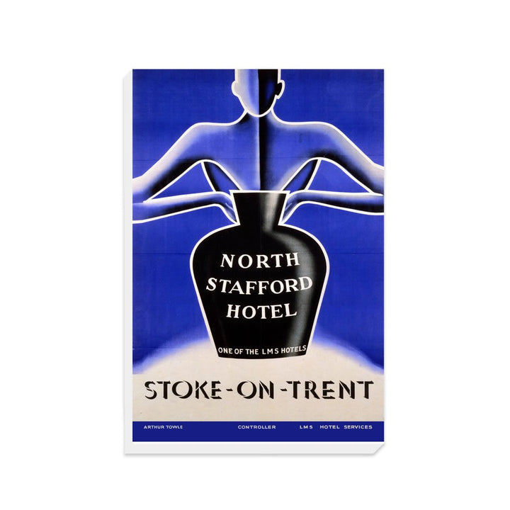 North Stafford Hotel, Stoke-On-Trent - Canvas