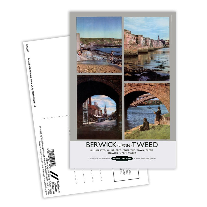 Berwick upon Tweed Postcard Pack of 8